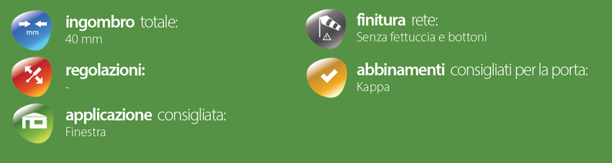 descrizione generica zanzariere tradizionali zeta